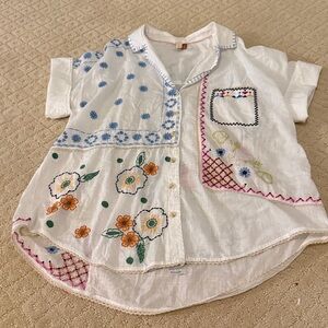 Anthropologie Pilcro Button Up Shirt